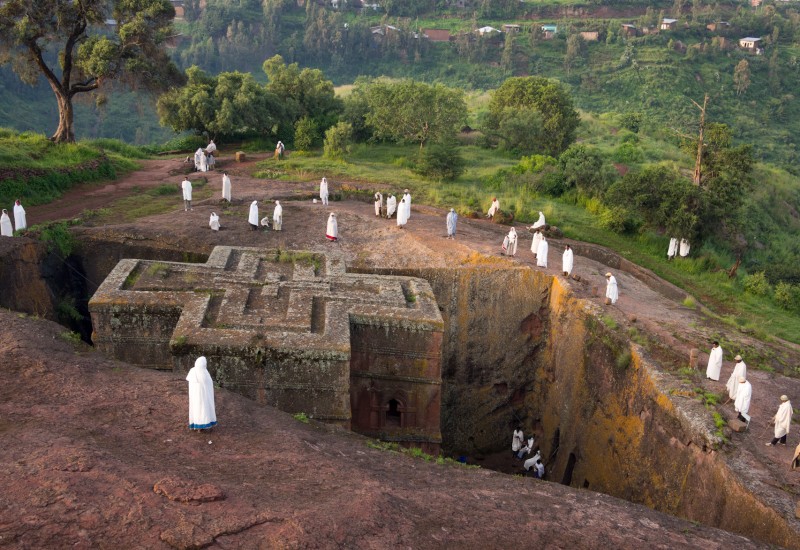 St. George's Church - Lalibela, Ethiopia.