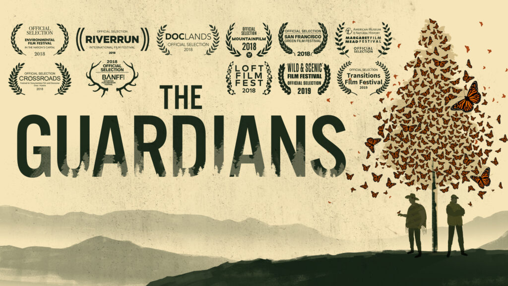 The Guardians poster with festival laurels